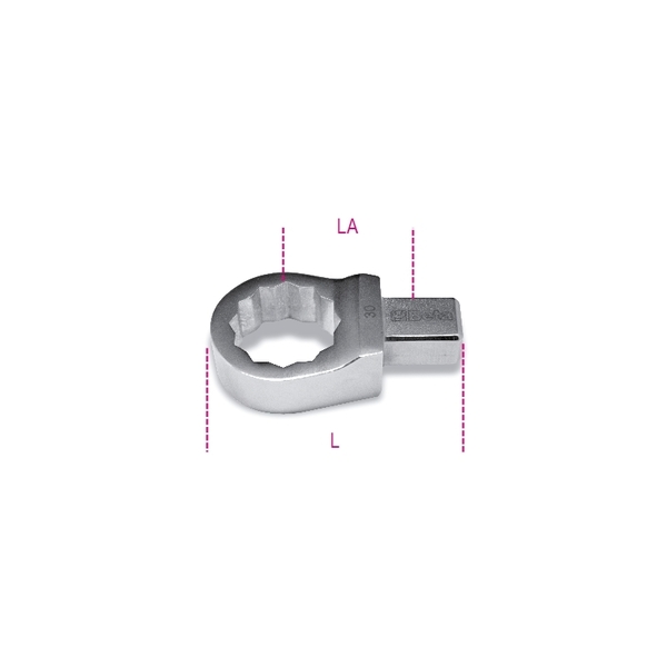 Beta Ring Wrench for Torque Bar, 14mm 006530114